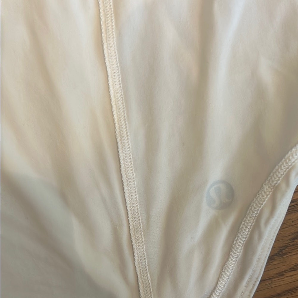 Lululemon Athletica White Muscle Tee Sleeveless Top - Picture 8 of 8